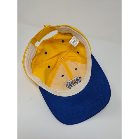VTG Napa 75th Anniversary 2000 Y2K Strapback Hat Embroidered Yellow SEE DESC - Picture 10 of 13